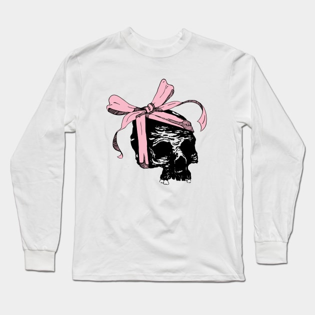 Skull gift Long Sleeve T-Shirt by geep44